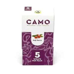 CAMO Self-Rolling Wraps 125 wraps - Goji Berry  Full box- - Picture 1 of 1