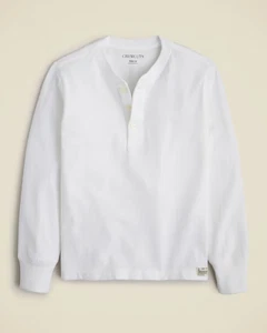 Crewcuts Youth Boys Large 10-11 Long-Sleeve Garment-Dyed Henley T-shirt 1319 - Picture 1 of 9