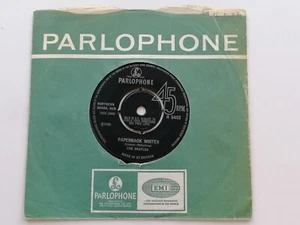 THE BEATLES ORIG 1966 U.K . 45 PAPERBACK WRITER ORIG SLEEVE - Imagen 1 de 7
