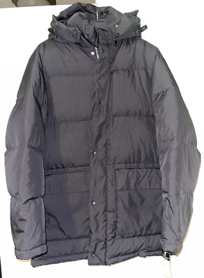 VICTORINOX Swiss Army Knife Men’s Small Puffer Jacket Coat Black/Charcoal. Read! - Image 1 of 4