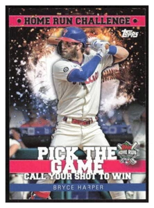 Tarjetas de código de desafío 2022 Topps #HRC-5 Bryce Harper Home Run (serie uno) - Imagen 1 de 2