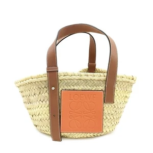 Loewe Raffia Basket Small Tote Bag - Picture 1 of 9