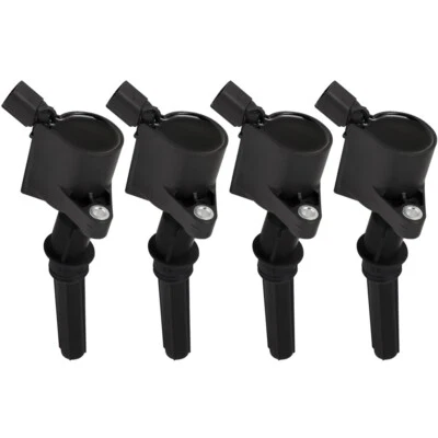 Fit For 1998 1999-2010 2011 Ford Crown Victoria 4.6L V8 4x Ignition Coils DG508 - Image 1 of 4