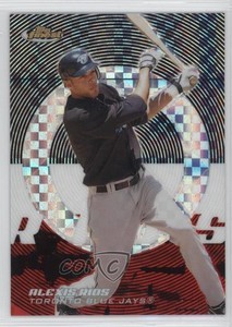 2005 Topps Finest X-Fractor /250 Alex Rios #1
