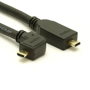 Right Angle Micro to Micro HDMI Cable - Picture 1 of 1