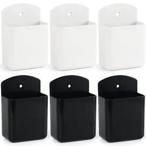 6Pcs Remote Control Holder Wall Mount, TV Remote Holder, Self Adhesive Controll - Picture 1 of 7