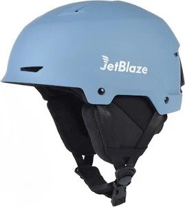 JetBlaze Casco da Sci Unisex Protettivo Testa Gear ABS Shell EPS Core Adulto Blu M - Foto 1 di 7