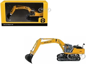 NEW HOLLAND E 485 B ESCAVATORE CINGOLATO GIALLO 1/87 (HO) BY PROMOTX 006504 Y - Foto 1 di 1