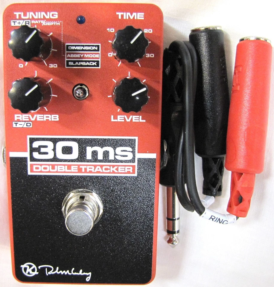 Used Keeley 30ms Double Tracker Delay Guitar Effects Pedal - Image 1 of 3
