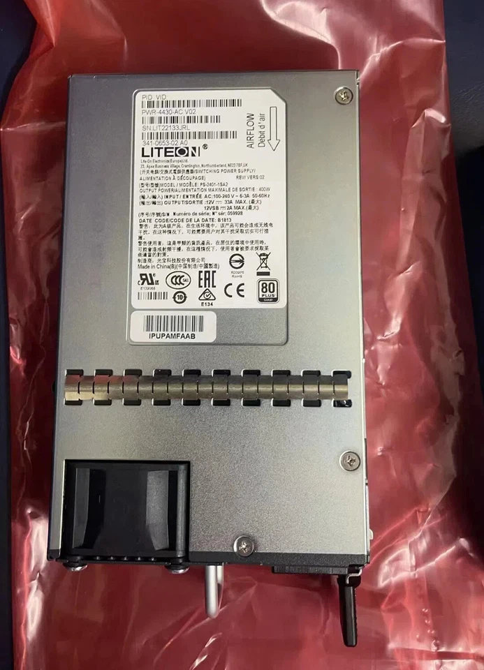 1pcs PWR-4430-AC Power Supply For Cisco ISR 4430 - Image 1 of 1