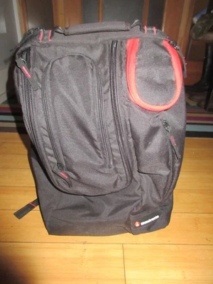 Manfrotto Black System Backpack Rucksack Bag MPACK-1 Camera Video AV Equip Nice! - Image 1 of 4