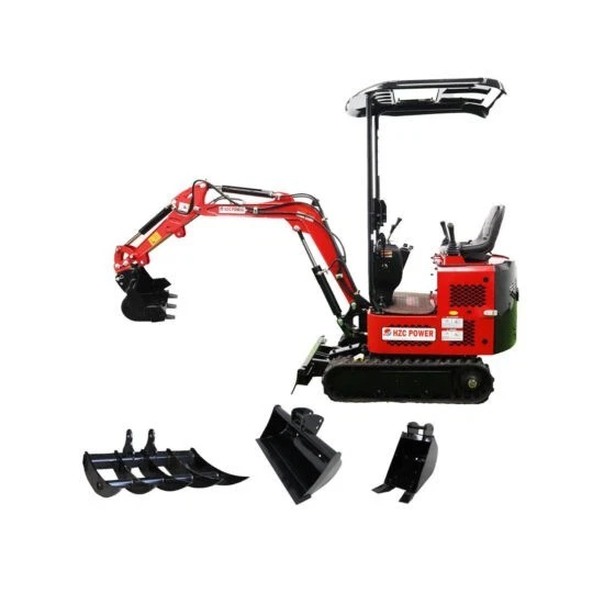 Minibagger HZC Power DKB991, Diesel, 940 Kg, neues Design und seitliche Joystick - Bild 1 von 4