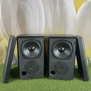 Mission 760 Stereo Bookshelf Speakers Black Ash - Imagen 1 de 9