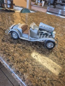 ERTL 1/18 Scale Grey Dusenberg SSJ Die-Cast Convertible - Picture 1 of 3