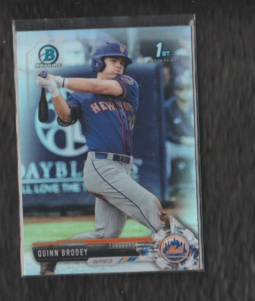 2017 Bowman Draft Chrome Quinn Brodey 1st Bowman REF - Image 1 of 1