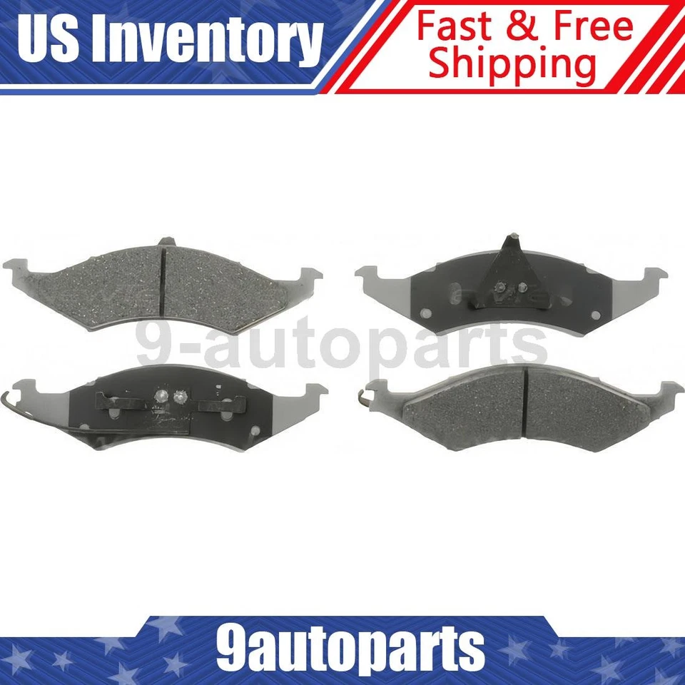 Kit de pastilhas de freio a disco dianteiro para 1988 1989 1990 1991 1992 Lincoln Continental - Imagem 1 de 1