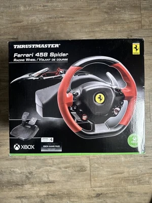 Thrustmaster Ferrari 458 Spider Racing Wheel for Xbox Series X|S+ONE Open Box - Image 1 of 3