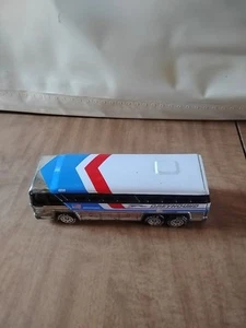 Vintage 1979 Buddy L Greyhound Bus Americruiser Pressed Steel - Picture 1 of 11