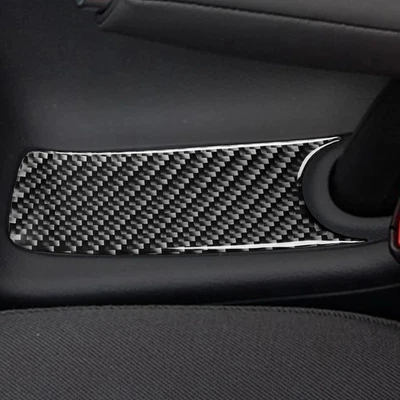 Portavasos de fibra de carbono panel inferior para Audi A3 S3 RS3 8P 2006-2013 Foto 1 de 4