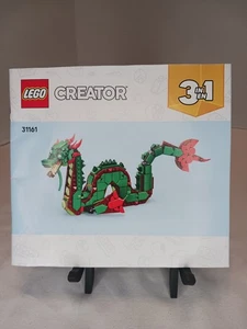LEGO Creator 3 in 1 Drago Medievale Giocattolo da Costruzione 31161 Solo Manuale Istruzioni - Foto 1 di 1