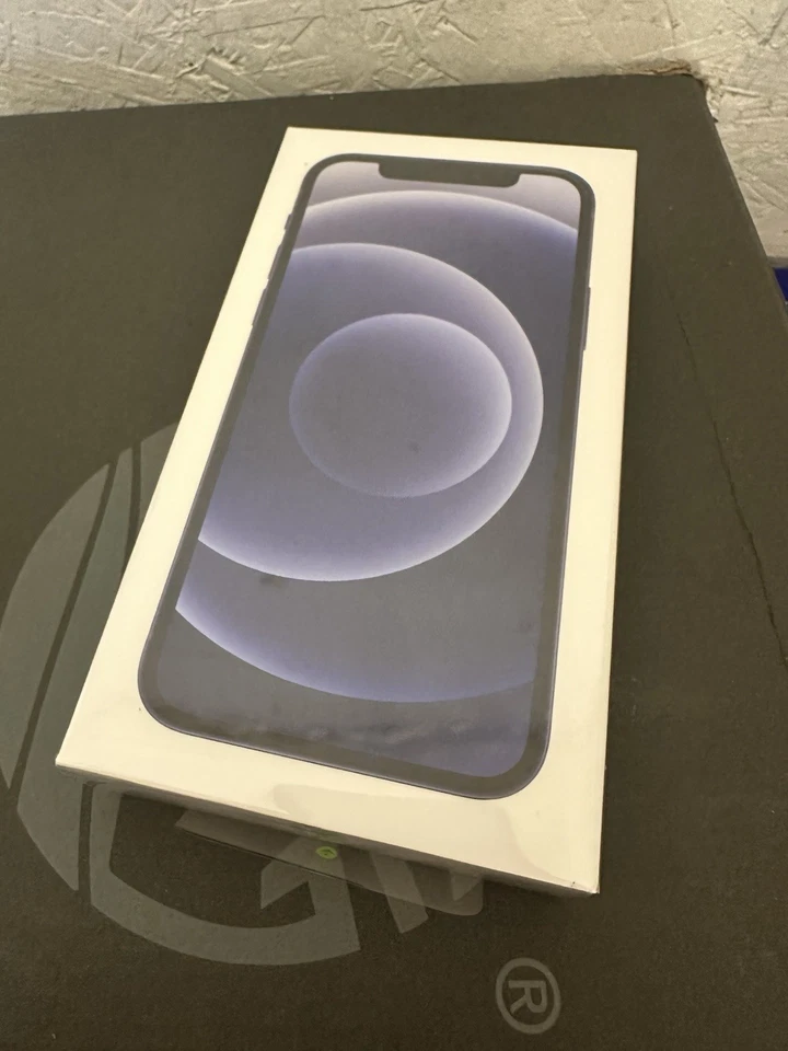 New Sealed Apple iPhone 12 64GB Black For Straight Talk - Image 1 of 1