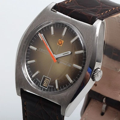 Certina Argonaut 280 antique luxury collector's men's watch from 1968 -... - image 1 of 4