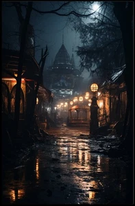 Enchanted Nightscape Poster - Picture 1 of 19