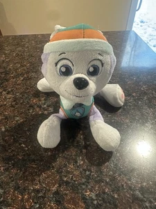 Paw Patrol Floppy Everest Plush Dog Stuffed Animal Nickelodeon  - Picture 1 of 4