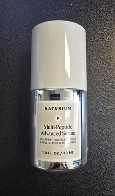 Naturium - Multi-Peptide Advanced Serum - 1 oz / 30mL For Wrinkles & Fine Lines - Image 1 of 4