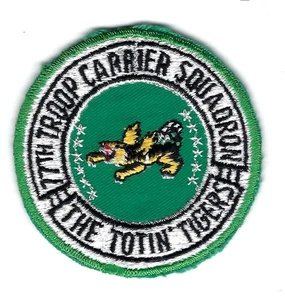 PATCH USAF 77TH TROOP CARRIER SQ DONALDSON AFB AS14-A - Bild 1 von 1
