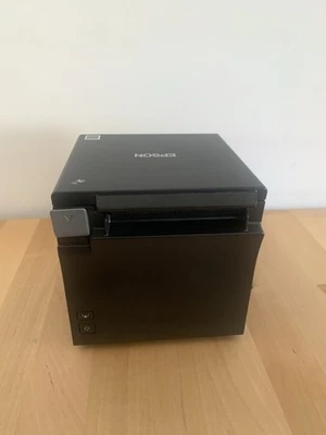Bondrucker Epson TM-M30-112 USB LAN ios android Netzwerk schwarz - Bild 1 von 4