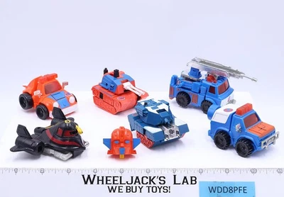 Lote de 6 figuras de acción Switch Bots Switch Force 1984 LJN Robot de colección Foto 1 de 4