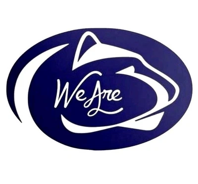 Penn State Coche Imán Nittany Lions NCAA Fútbol Troquelado Laminado Foto 1 de 2