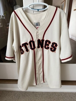 Rolling Stones 2005 World Tour  San Francisco Baseball Jersey - XL Liquid Blue - Image 1 of 4