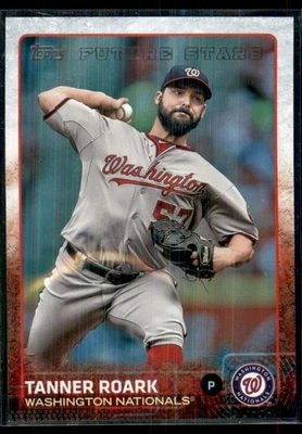 2015 Topps Tanner Roark Washington Nationals #30 - Image 1 of 2