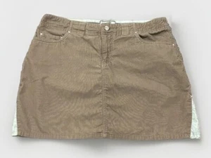 Horny Toad Corduroy Mini Skirt Cotton Tan Women’s Size 4 - Picture 1 of 7