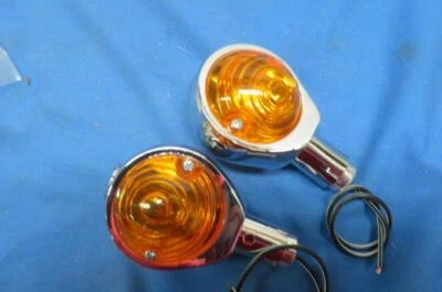 Bar End Deco / Turnsignal  Lights for 7/8 in. Handlebars - 60-14550  BMW R69S - Image 1 of 4