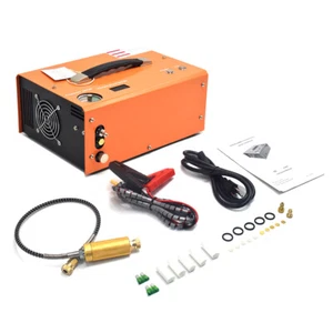 30MPA Auto-Stop PCP Air Compressor Home 110V/220V/car 12V Air Pump Scuba Diving - Picture 1 of 11
