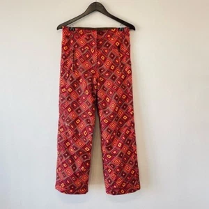 Obermeyer Kid fun geometric prints Snow Ski Pants Size 16 N8 - Picture 1 of 13