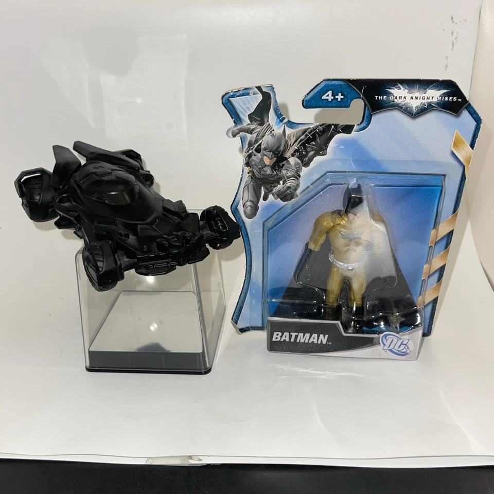 Batmobile (Black) DecoPax Car Toy 361811 11/15 Batman The Dark Knight Rises Fig: - Image 1 of 4