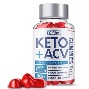 XSlim Keto ACV Gummies, X Slim Keto Gummies Maximum Strength Official (1 Pack) - Picture 1 of 6