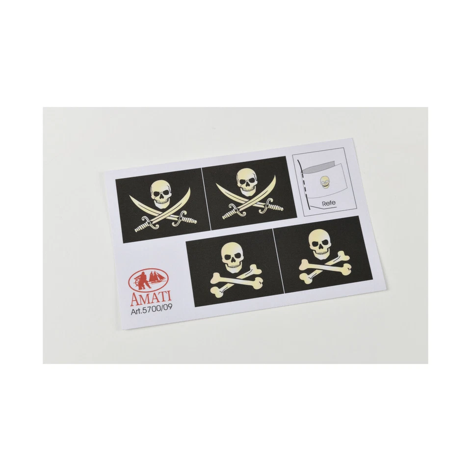 Amati AM5700-09 Piratenflaggen Modellbau - Bild 1 von 1