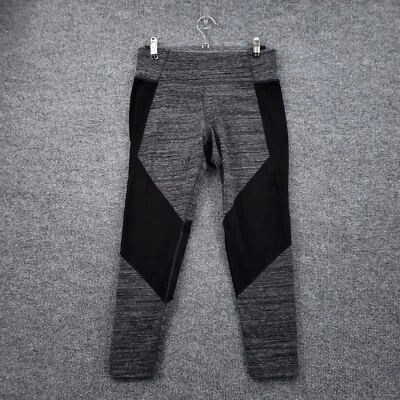 Calvin Klein Leggings Womens S Small Black Performance Capri Colorblock Pull On - Image 1 of 4