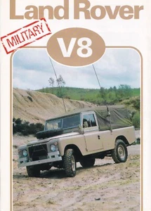 LAND ROVER MILITARY V8 LEAFLET, LR/131/6-80/10m. - Picture 1 of 2