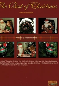 THE BEST OF CHRISTMAS - PIANO VOCAL SONGBOOK (w, w/o performance CD) - Picture 1 of 4