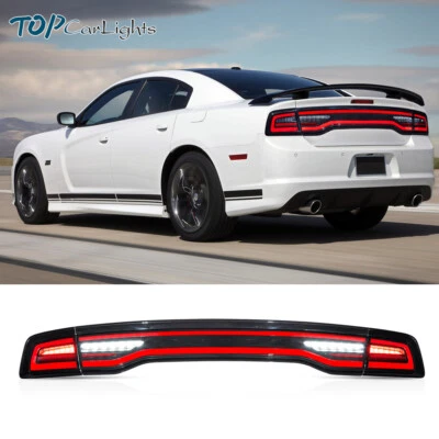 VLAND Full LED Tail Light For 2011-2014 Dodge Charger w/ Animation(2015+ Style) - Image 1 of 4