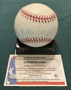 Robinson Cano Signed Official American League Baseball Auto w/COA - Picture 1 of 2