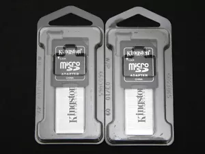 (2 pcs) Kingston Micro SD to SD SDHC Card Adapter - Picture 1 of 1