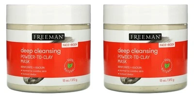 Freeman Beauty, Deep Cleansing Powder-To-Clay Beauty Mask, 13 oz Set - Image 1 of 2