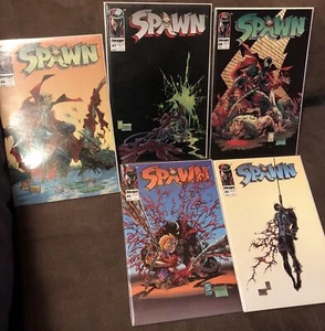 Spawn 26 27 28 29 30 Todd McFarlane Greg Capullo Image Comics 5 Book Run - Picture 1 of 6
